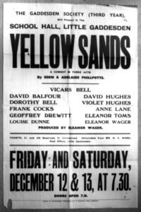 Yellow Sands Poster
