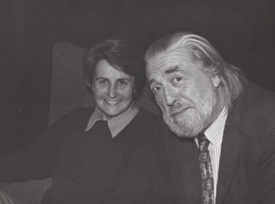 Photo of Enid with David Wray