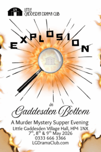 Explosion at Gaddesden Bottom poster