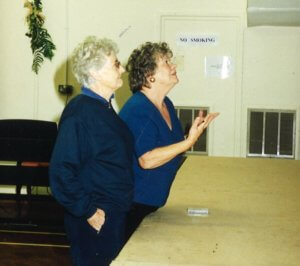 Photo of Patsy Blackmore and Enid Foxall